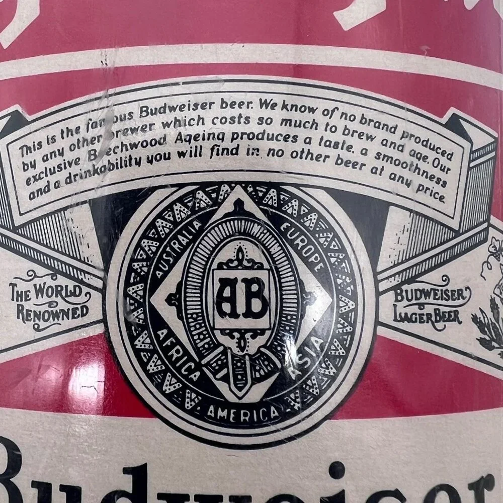 Vintage Budweiser Oktoberfest Fort Worth Symphony League Stein Mug Thermo-Serv